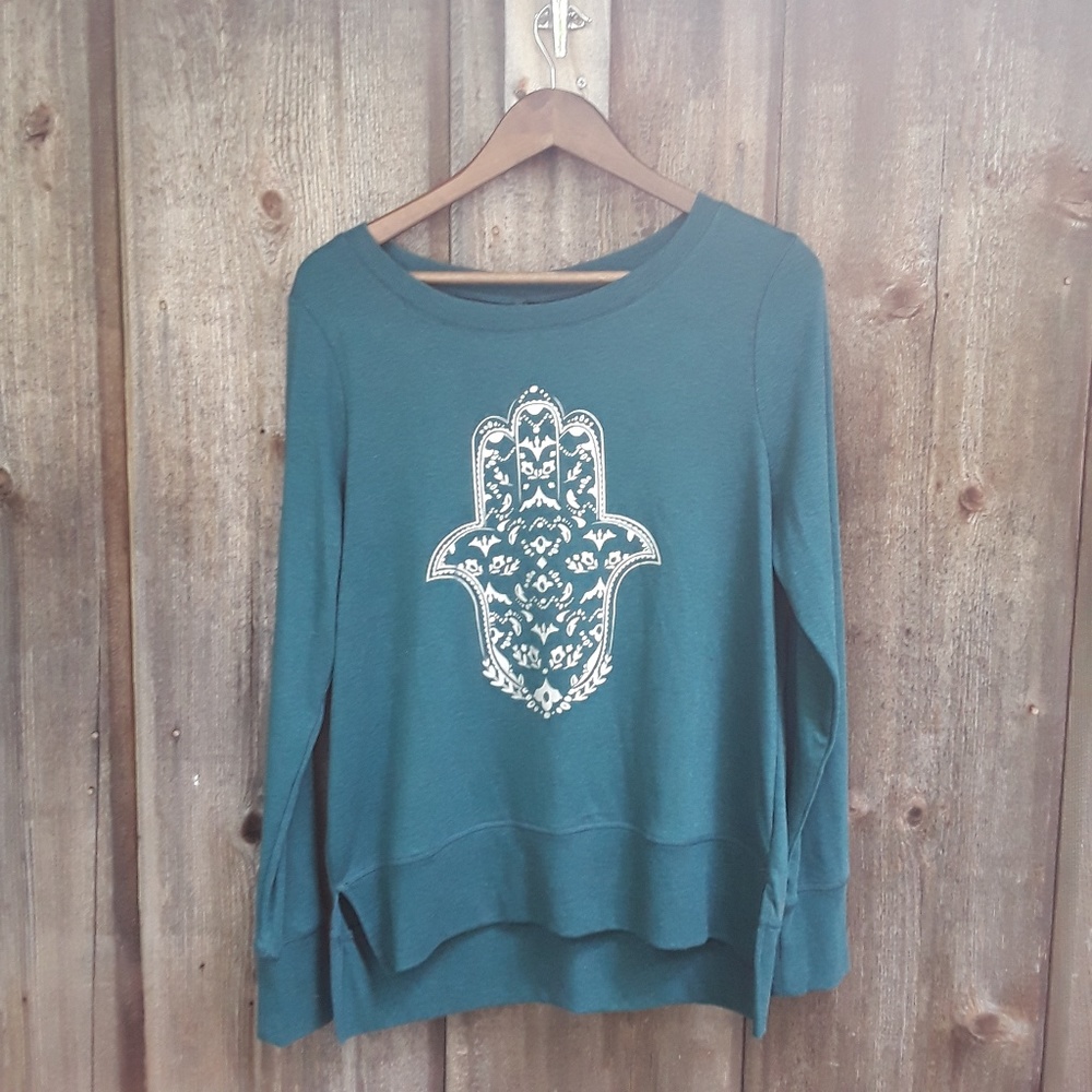 Gaiam Yoga Sweatshirt Size Medium